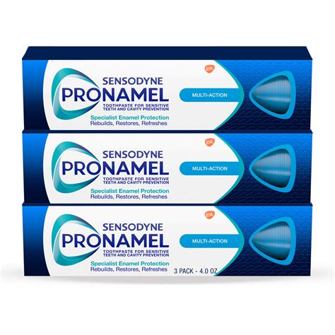 PRONAMEL Sensodyne MultiAction SLS Free Toothpaste For Sensitive Teeth