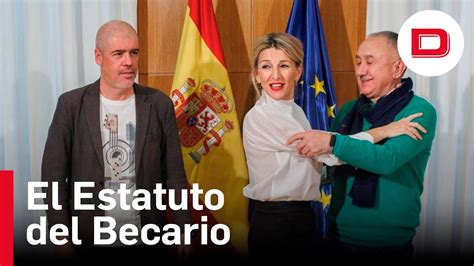 Gobierno Y Sindicatos Firman El Estatuto Del Becario Con El Rechazo De