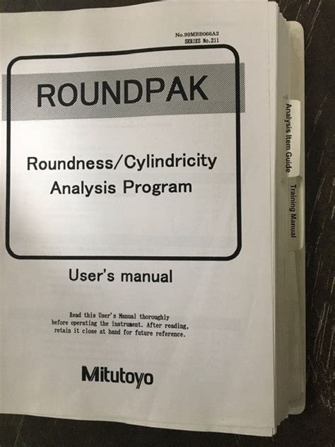 Mitutoyo High Precision Roundness Cylindricity Measuring System Roundtest Ra H5000 Series