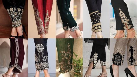 Trouser Design For Velvet Dresses Latest Velvet Suit Designs Stylish