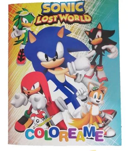 Comprar Libros Para Colorear De Sonic The Hedgehog Fiesta