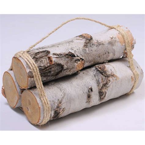 White Birch Firewood Bundle Log Decorative Bundle