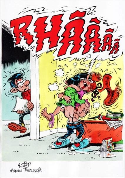 Post 4828101 Andre Sipp Franquin Gaston Lagaffe Jeanne Leon Prunelle