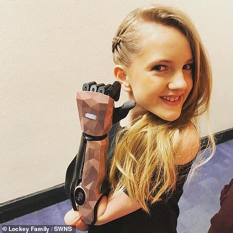 Bionic girl Tilly Lockey | Daily Mail Online