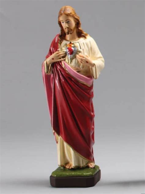 Sacred Heart Of Jesus Statue 30cm 40cm Indoor Outdoor Etsy