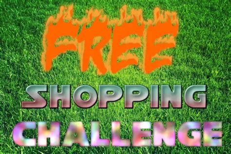 Free Shopping Challenge Template Postermywall