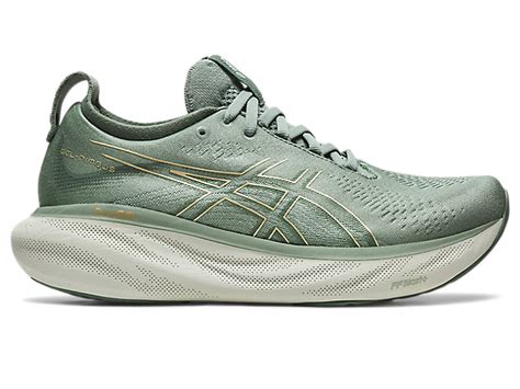 GEL-NIMBUS 25 | Women | Slate Grey/Champagne | Women's Running Shoes | ASICS Outlet UK