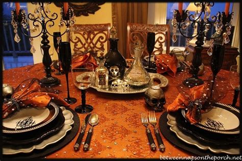 20 Ways To Decorate Your Table For A Halloween Dinner Party Halloween Table Decorations