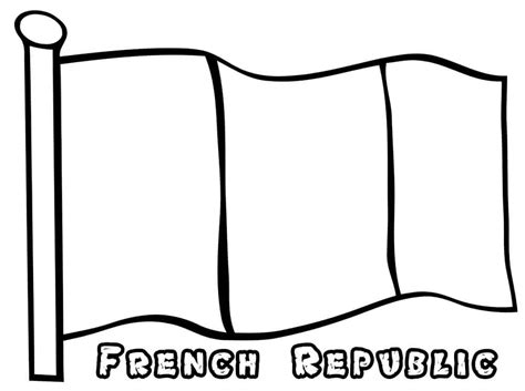 Printable Flag Of France Coloring Page Download Print Or Color