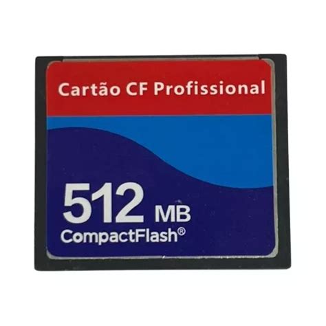 Cart O De Mem Ria Cf Compact Flash Mercadolivre