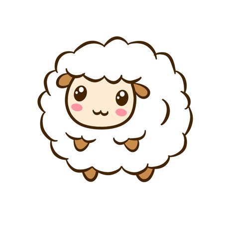 Cute sheep cartoon png 28286086 PNG