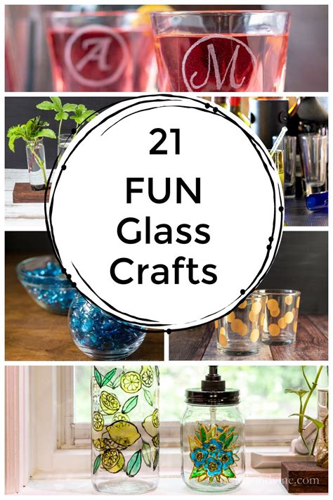 Exciting Glass Crafts For Creative Diy Projects