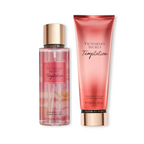 Ripley Set Body Splash Victorias Secret Temptation Mujer 250 Ml