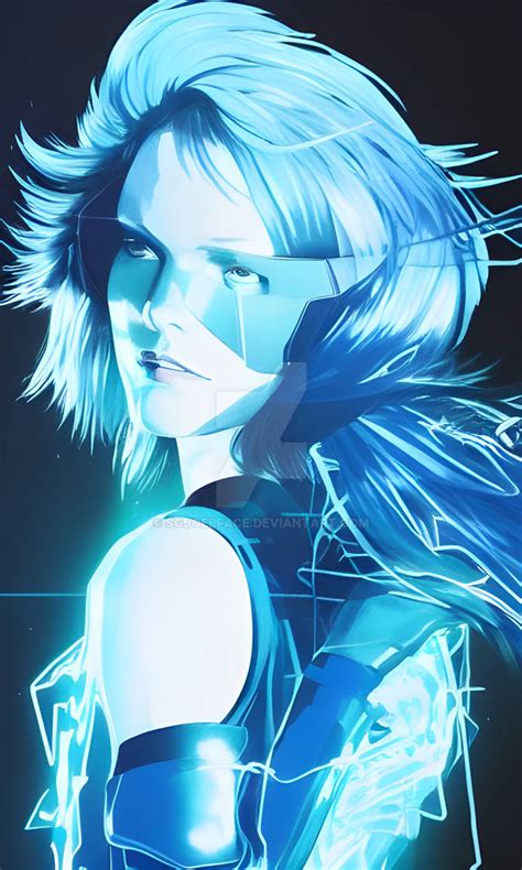 Anime Ai Art Cute Blue Hair By Sgjoelface On Deviantart