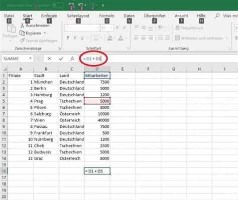 Excel Grundlagen wichtigsten Funktionen für Anfänger Tipps Tricks