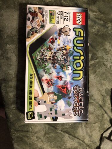 2014 Lego 21205 Fusion Battle Towers Set Virtual Game Castle New In Box