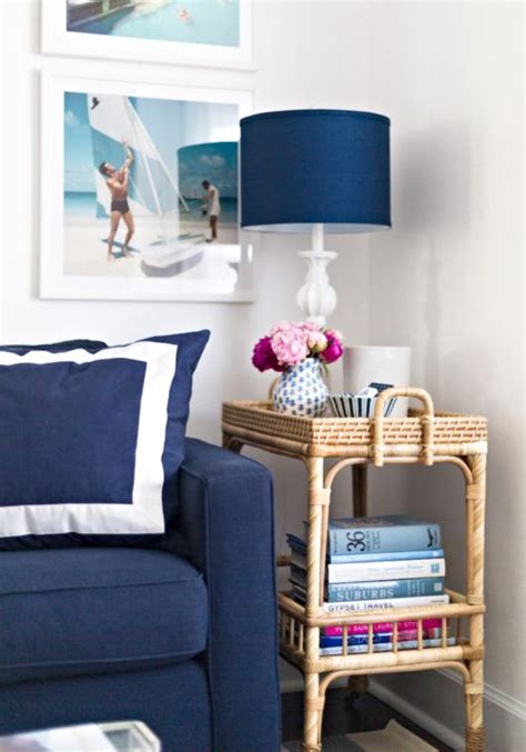 25 Blue Sofa Decor Ideas | Coastal Interiors | Blue sofa decor, Living ...