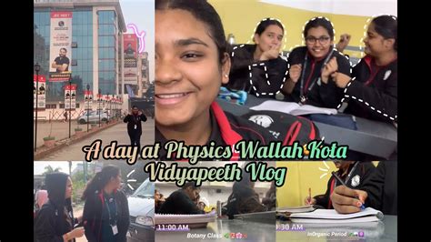 A Dat At Physics Wallah Vidyapeeth Kota Must Watch 🌈 Youtube