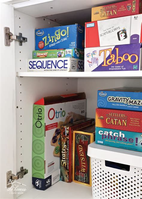 Organizing Board Games Tips & Tricks | The Homes I Have Made