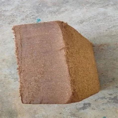 Rectangular Kg Coco Peat Block For Plant Nurseries Packaging Size