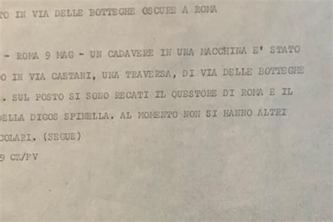 Aldo Moro Anni Fa L Assassinio E Il Ritrovamento Del Cadavere In