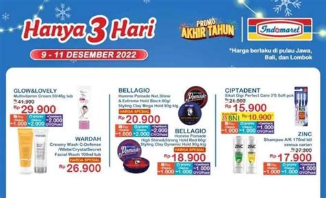 Promo Jsm Indomaret Desember Banyak Produk Harga Lebih Murah