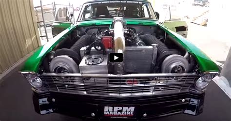 Outrageous Hp Twin Turbo Chevy Nova Hot Cars