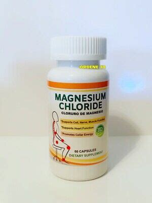 Magnesium Chloride Cloruro De Magnesio Natural Control Ebay