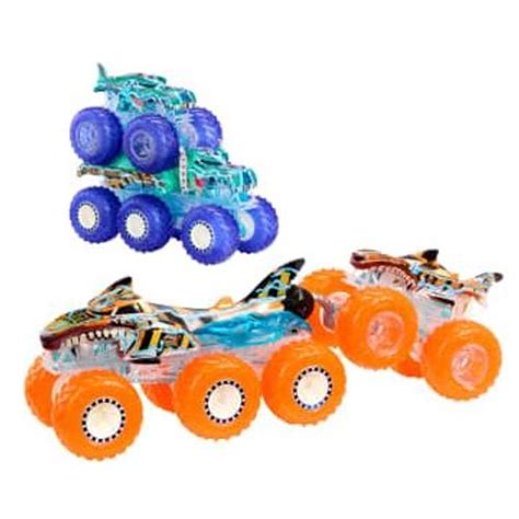 Hot Wheels Gros Camion Monster Trucks Power Smashers Coffret HYJ29 Rakuten