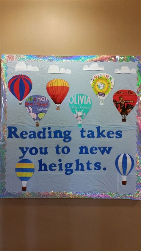 Hot Air Balloon Reading Board