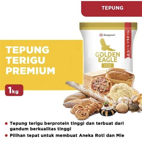 Jual Bungasari Golden Eagle Tepung Terigu Pilihan Sempurna Untuk Roti 1