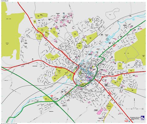 Canterbury Tourist Map