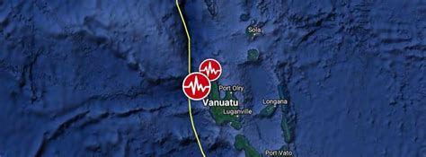 Strong And Shallow M6 6 Earthquake Hits Vanuatu The Watchers