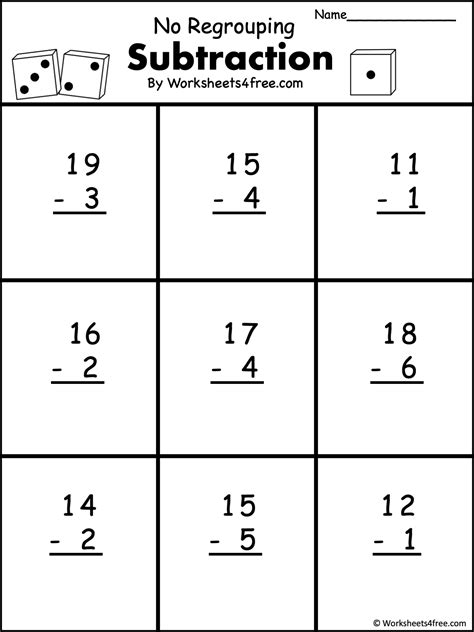 Regrouping Worksheets