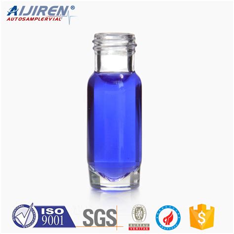 Iso9001 2ml 10mm Screw Thread Vials Hplc Aijiren Hplc Lab Vials