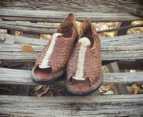 Mexican Huarache Sandals Womens Size Fits Like A 75 Boho Hippie