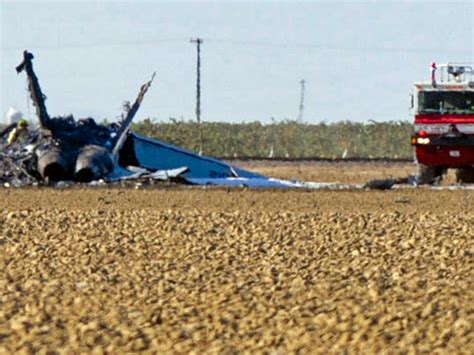 Pilot Ejects Safely In Fighter Jet Crash Southwest Of Fresno