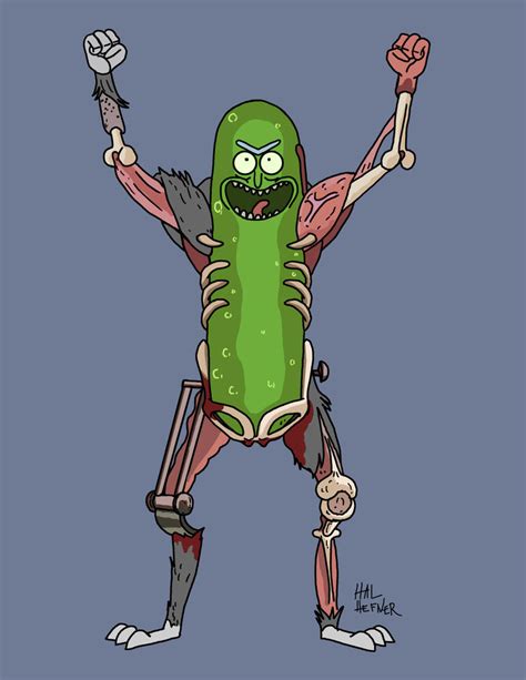 How To Draw Pickle Rick How To Draw Pickle Rick From Rick And Morty