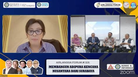 Airlangga Forum Bahas Terkait Membangun Adipura Kencana Nusantara Dari