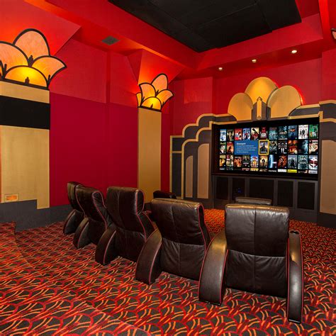 Art Deco Home Theater