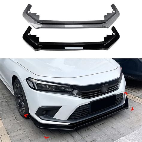 Buy ABS Car Front Bumper Lip Spoiler For Hon Da Civic 11th Generation