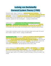 Von Bertalanffy's General Systems Theory.pdf - Ludwig von Bertalanffy General System Theory 1950 ...