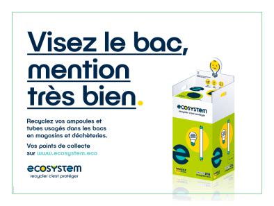 Campagne D Affichage Pour Le Recyclage Des Ampoules Ecosystem