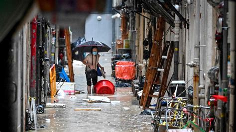 Hong Kong Swamped After Heaviest Rain In 140 Years Arise News