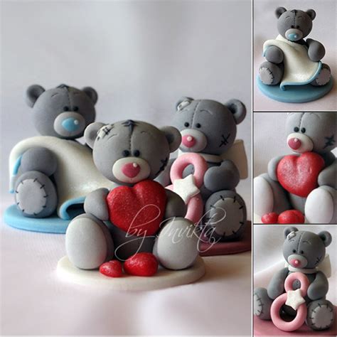 Me To You Bears Clay Bear Polymer Clay Projects Polymer Clay Figures