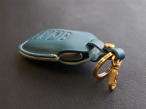 Leather Key Fob Cover Case Fit Subaru - LeatherBrut.com – Leather Brut