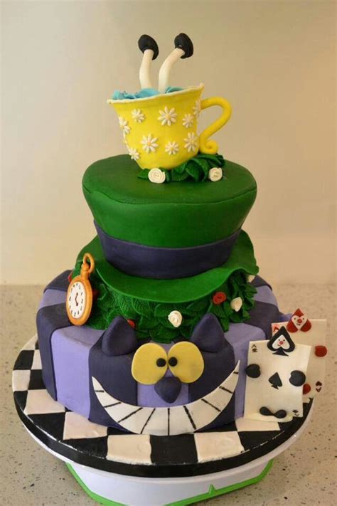 Alice In Wonderland Cake Alice In Wonderland Cakes Cake Alice In