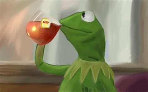 Download Free 100 + kermit sipping tea Wallpapers