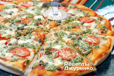 Пицца с базиликом - пошаговый рецепт Сергея Джуренко