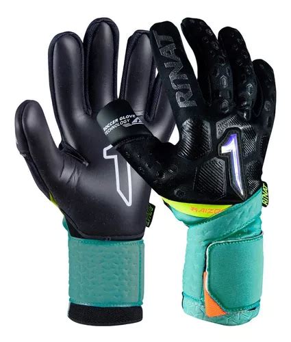 Guantes De Portero Rinat Kaizen Alpha Negro Verde Envío gratis